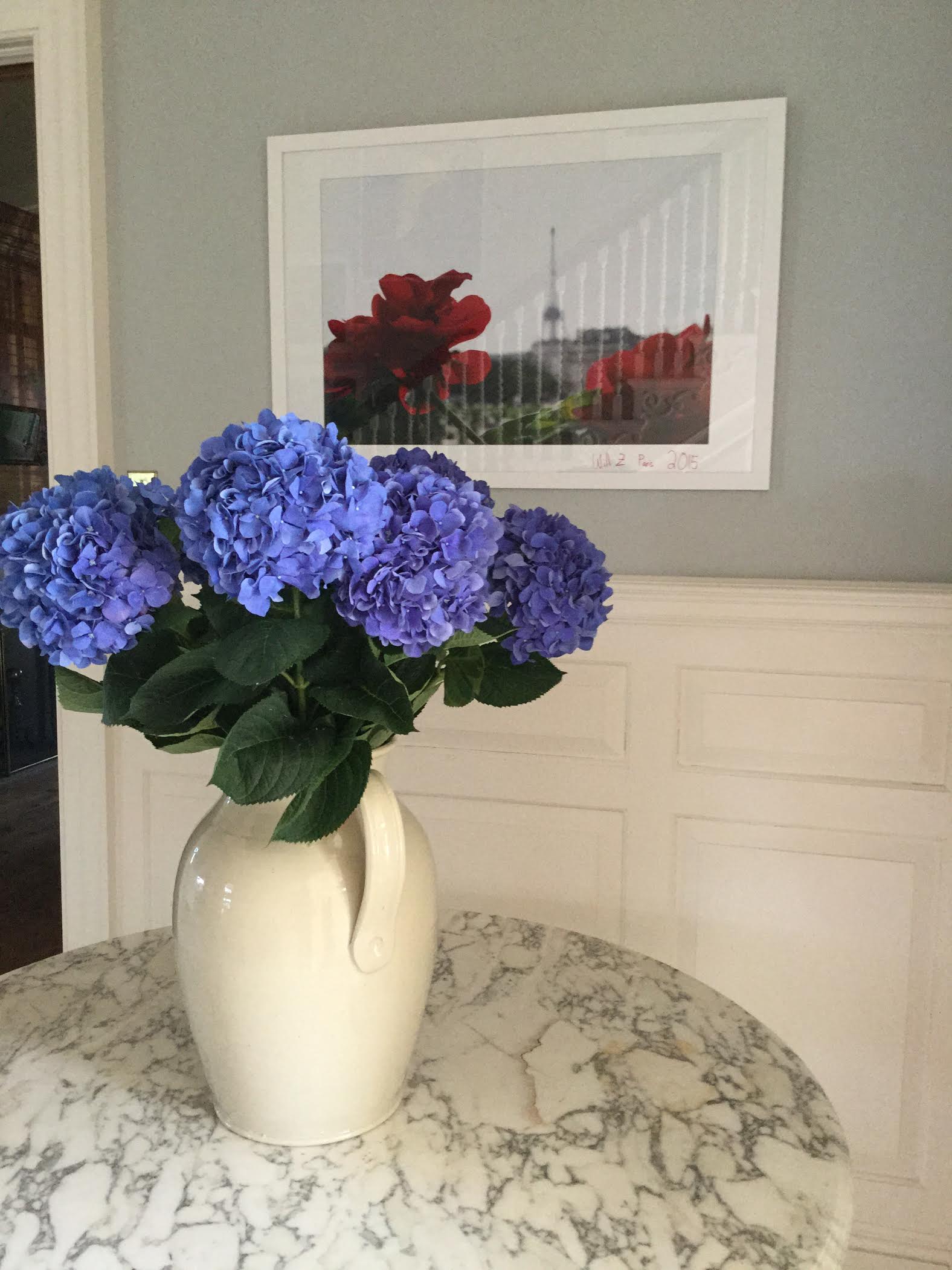 Hydrangeas for foyer story